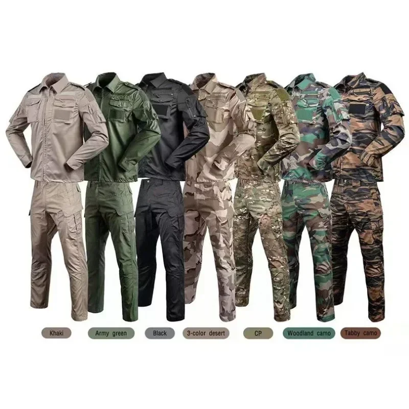 Jacket Mens Fashion - Ensemble d'uniformes d'entraînement tactique pour hommes,