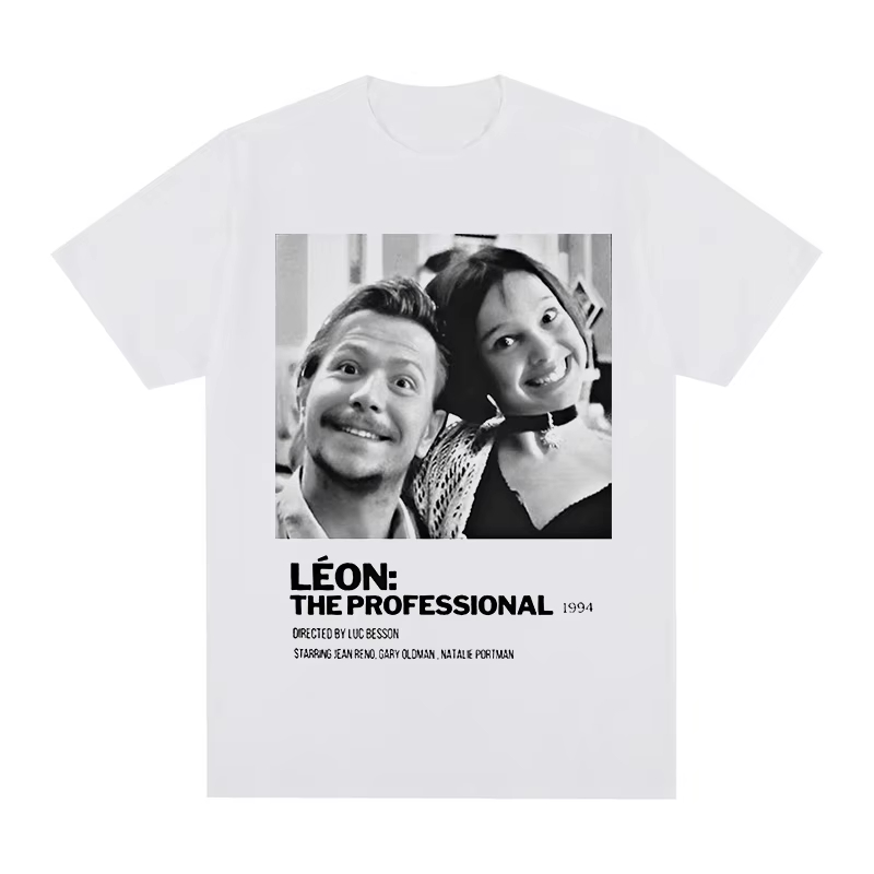 Jeans Shirt Fashion For Men - T-shirt Vintage Léon, film Le Professionnel,