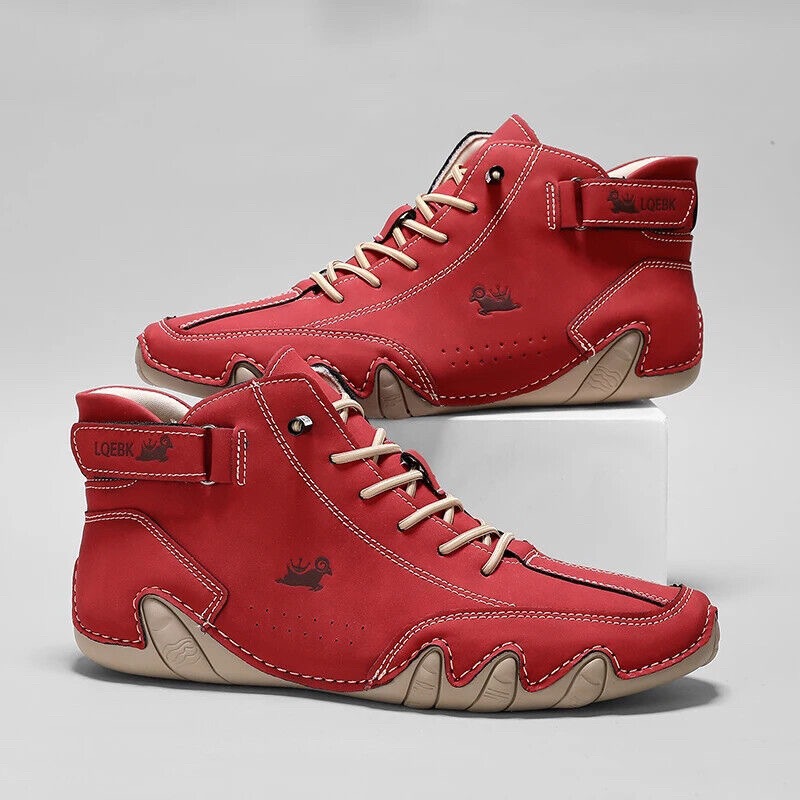 Men'S Fashion News - Chaussures décontractées en cuir pour hommes,