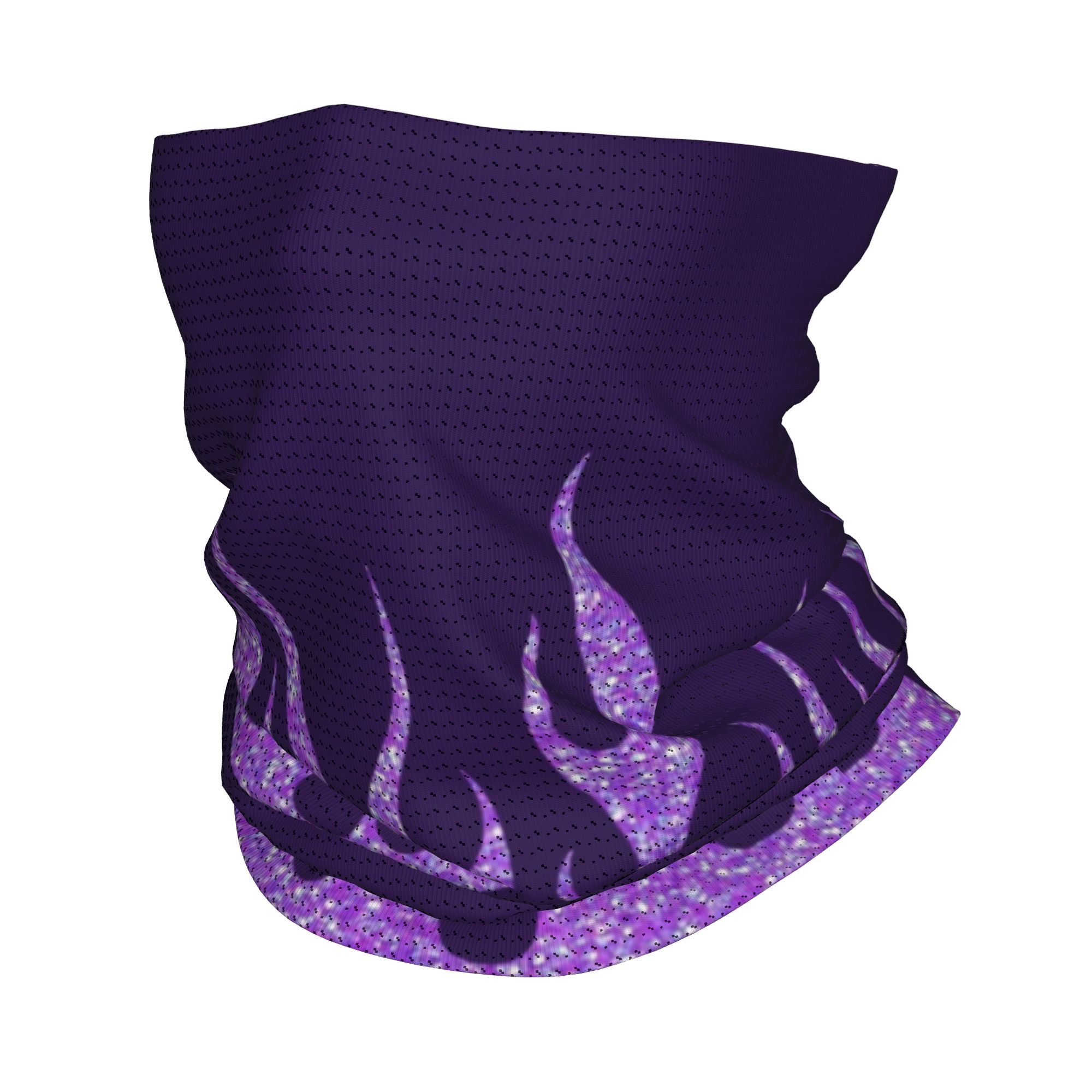 Men'S Fashion Aesthetics - Cache-cou Bandana Personnalisé à Paillettes Violette