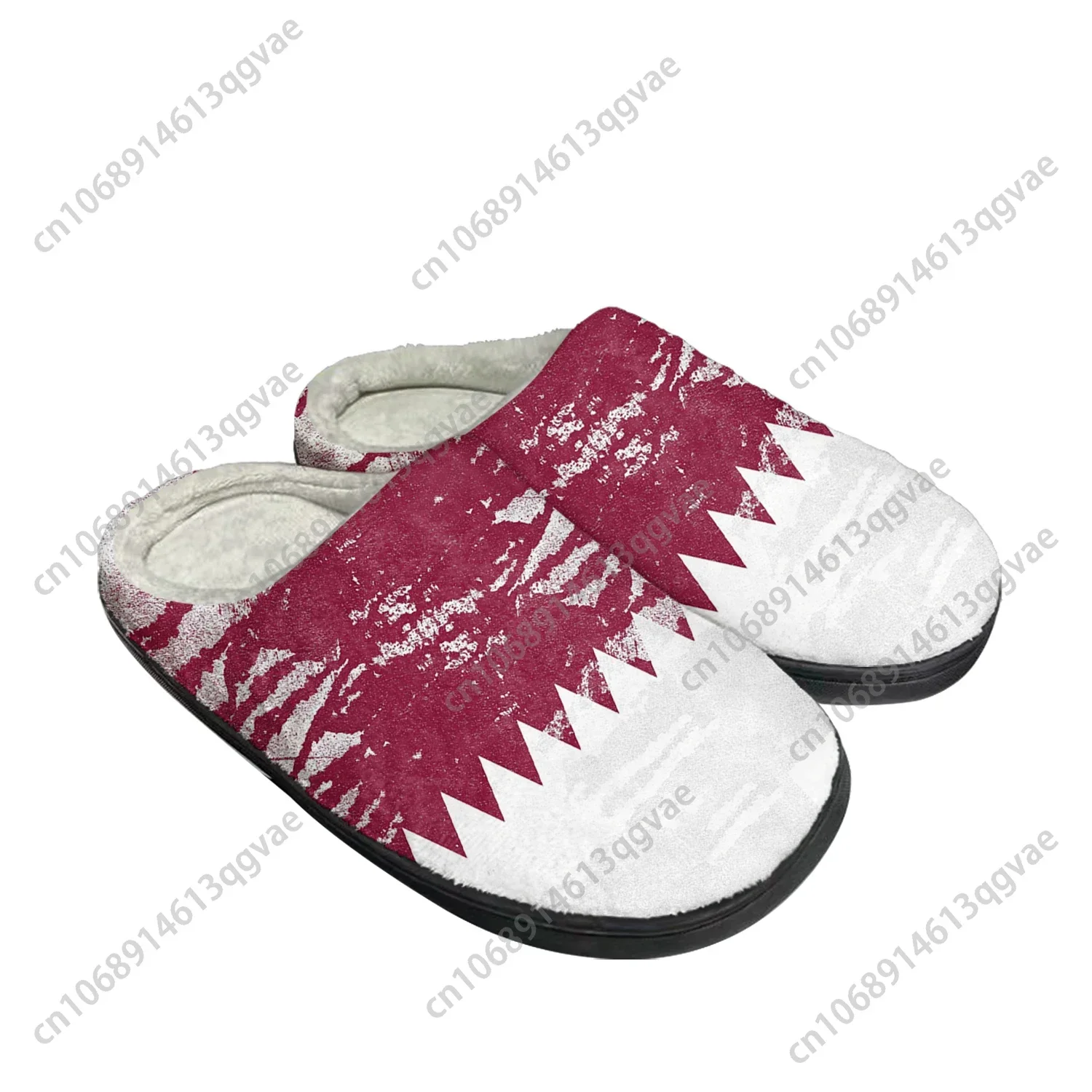 Men'S Fashion Qatar - Pantoufles personnalisées en coton avec drapeau