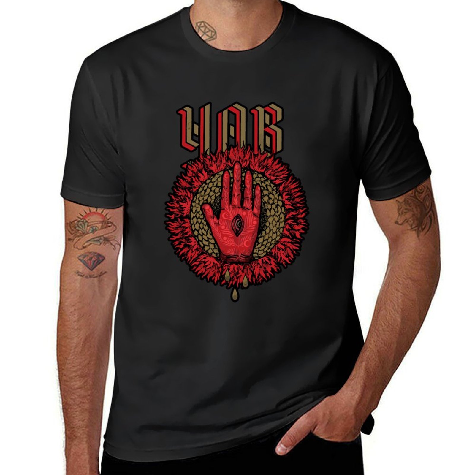 Men'S Fashion Aesthetics - YOB Band T-Shirt chemises de mode