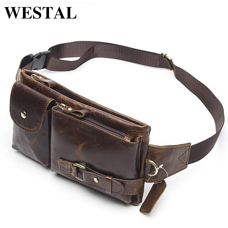 Leather Belt Braided - WESTAL sacs de taille en cuir