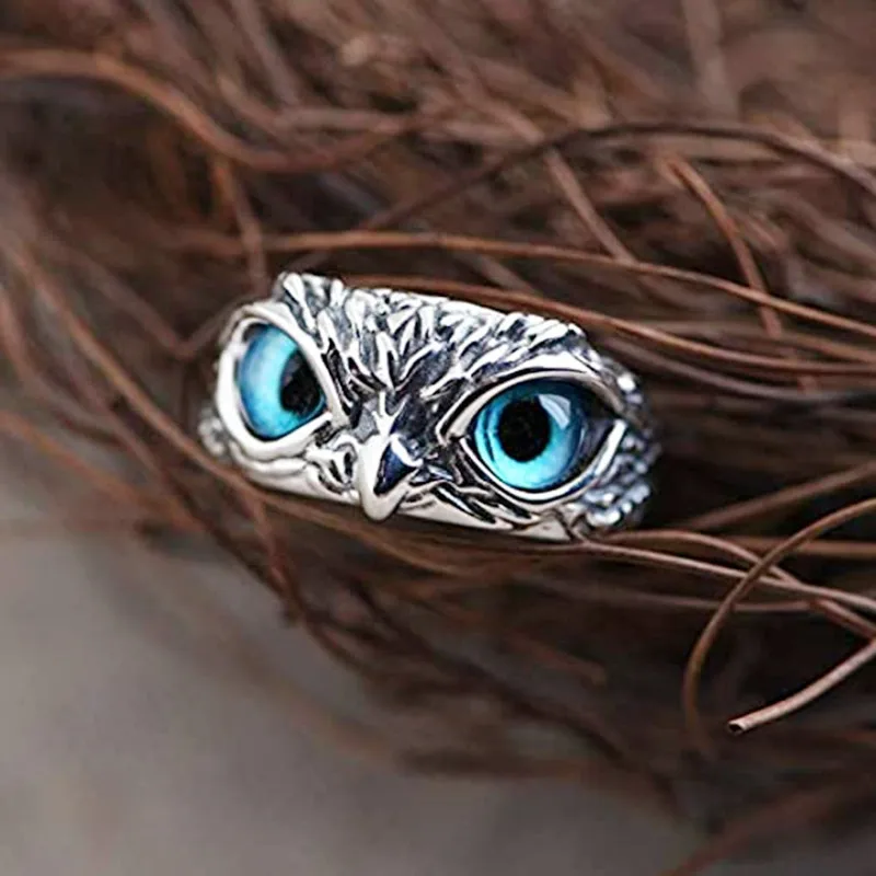 Bague de hibou en alliage pour - Men'S Fashion Today avis et prix