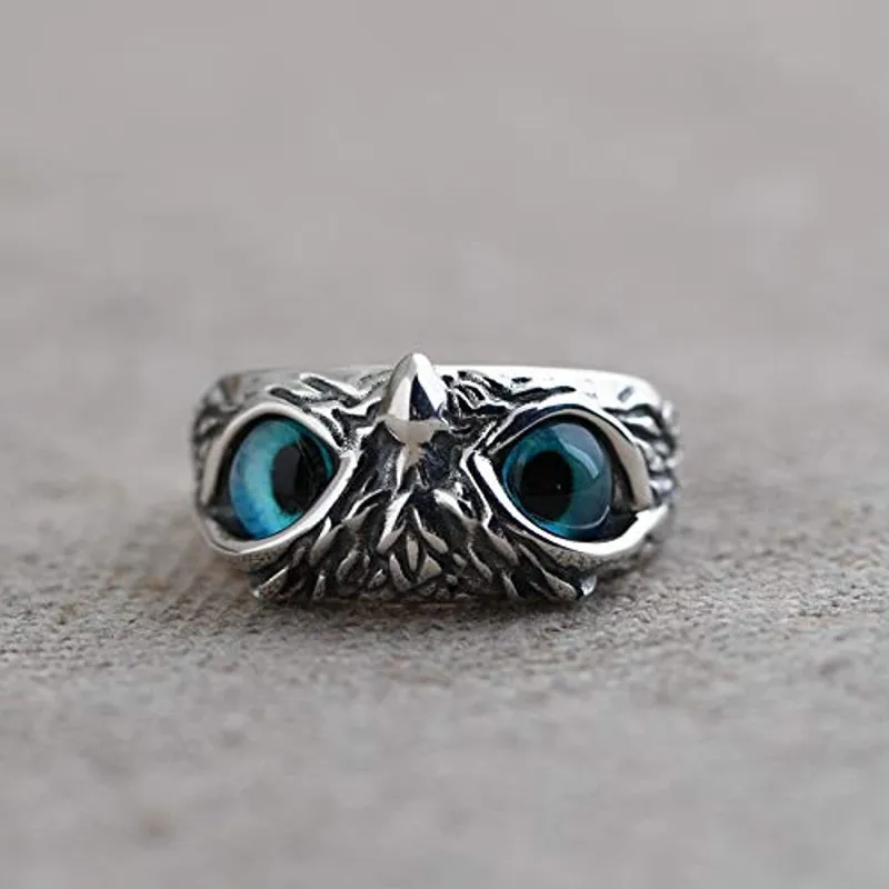 Bague de hibou en alliage pour - Men'S Fashion Today avis et prix