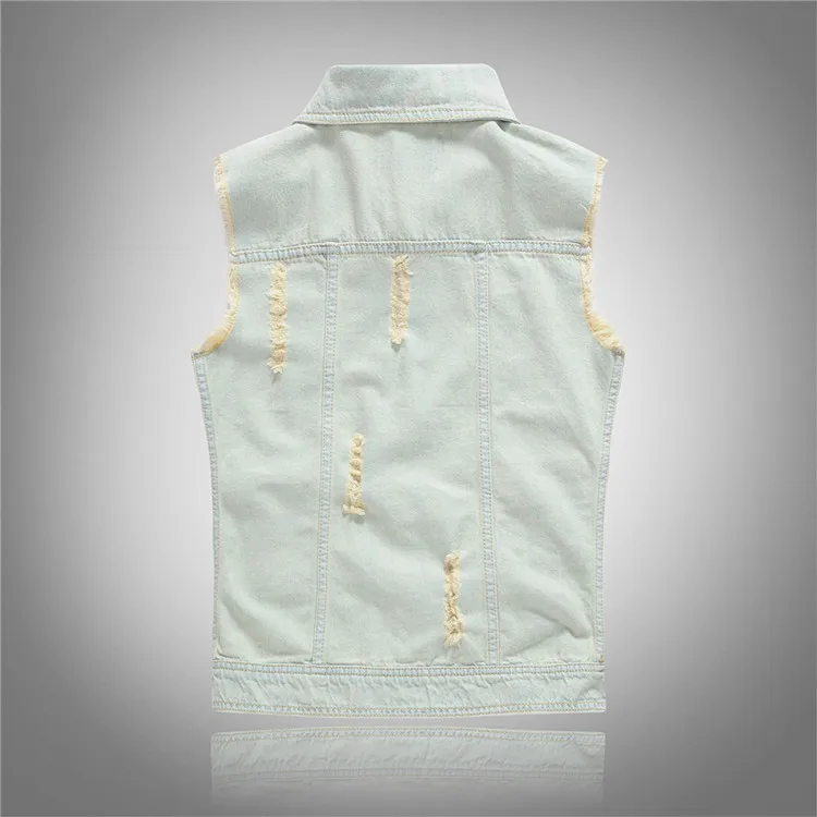 Pop printemps automne nouvelle - Men'S Fashion Vest With Jeans avis et prix