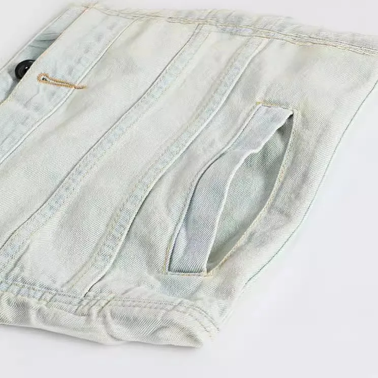 Pop printemps automne nouvelle - Men'S Fashion Vest With Jeans avis et prix
