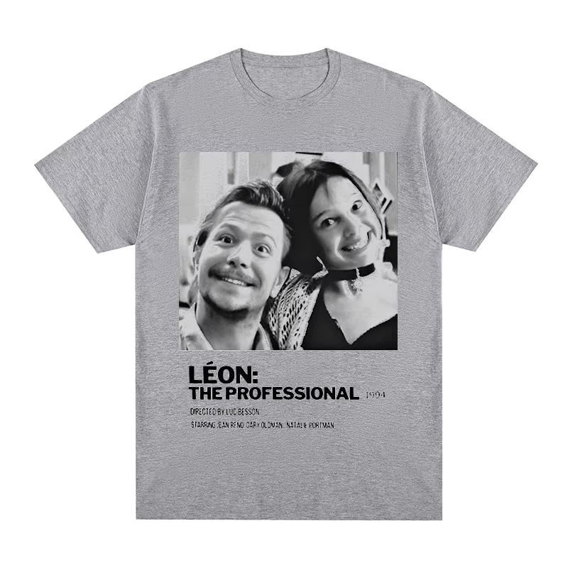 T-shirt Vintage Léon, film Le  - Jeans Shirt Fashion For Men avis et prix