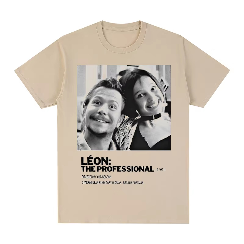 T-shirt Vintage Léon, film Le  - Jeans Shirt Fashion For Men avis et prix