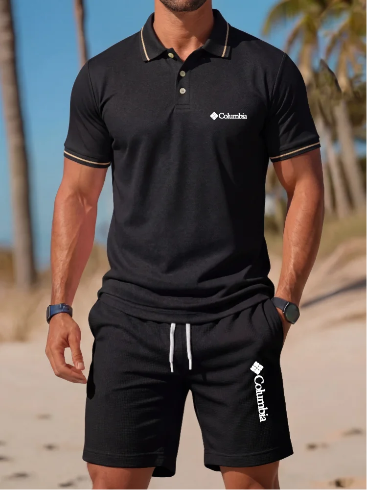 Ensemble Polo et Short Imprimé - Men'S Fashion Brands avis et prix