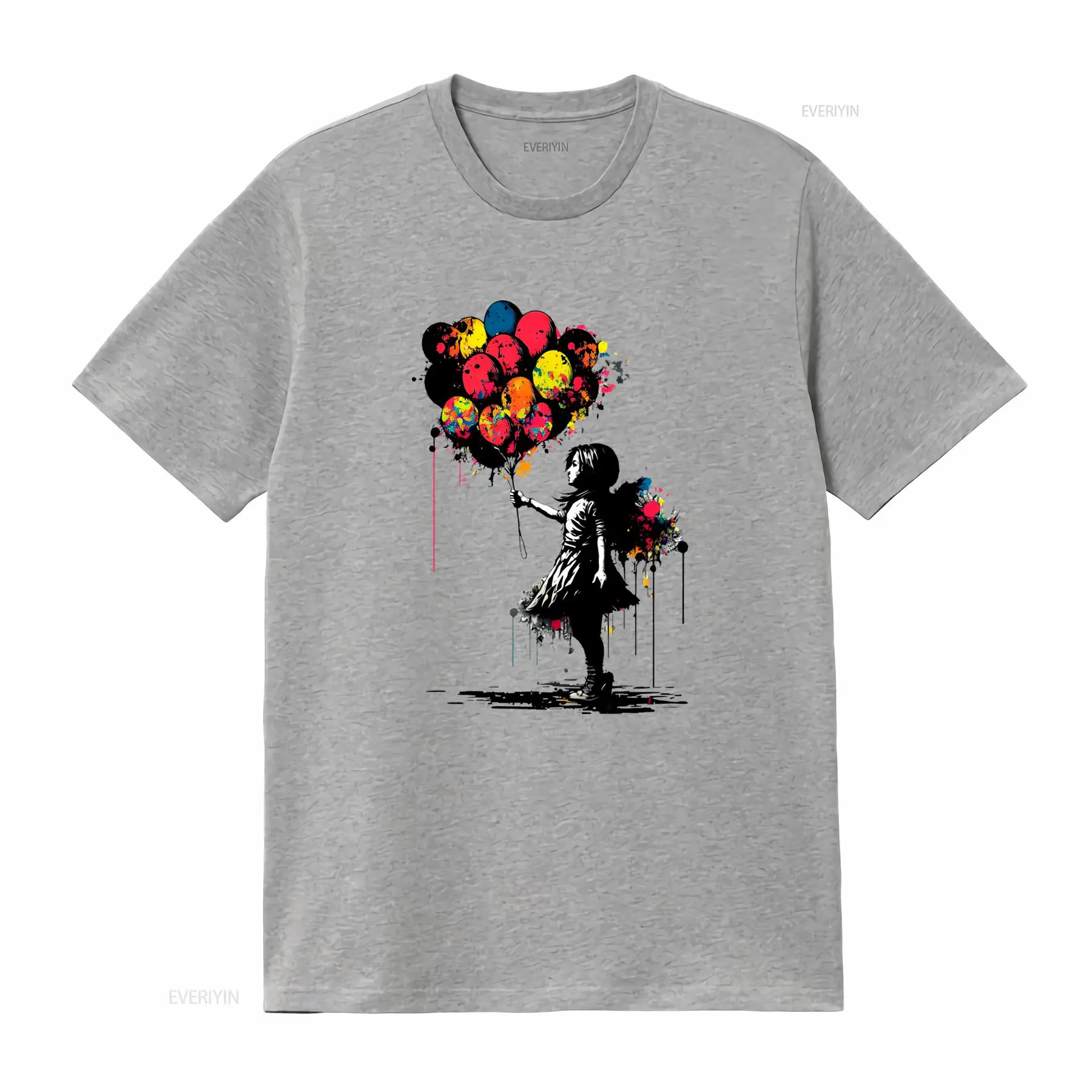 T-shirt Banksy Peace Balloon G - Men'S Fashion Aesthetics avis et prix