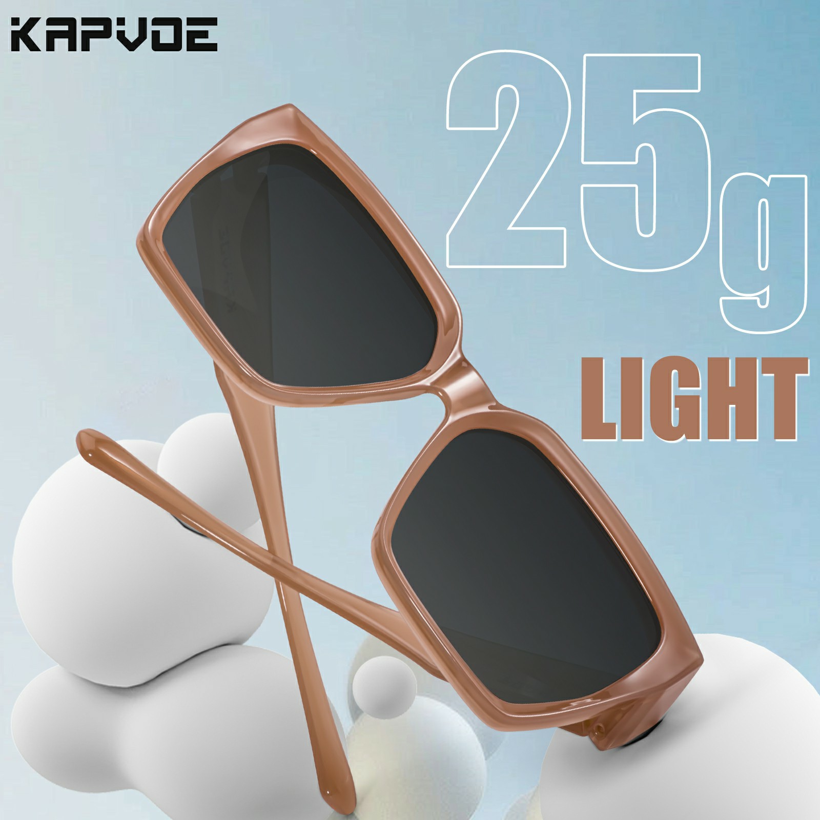 KAPVOE mode lunettes polarisée - Men'S Fashion Aesthetics avis et prix