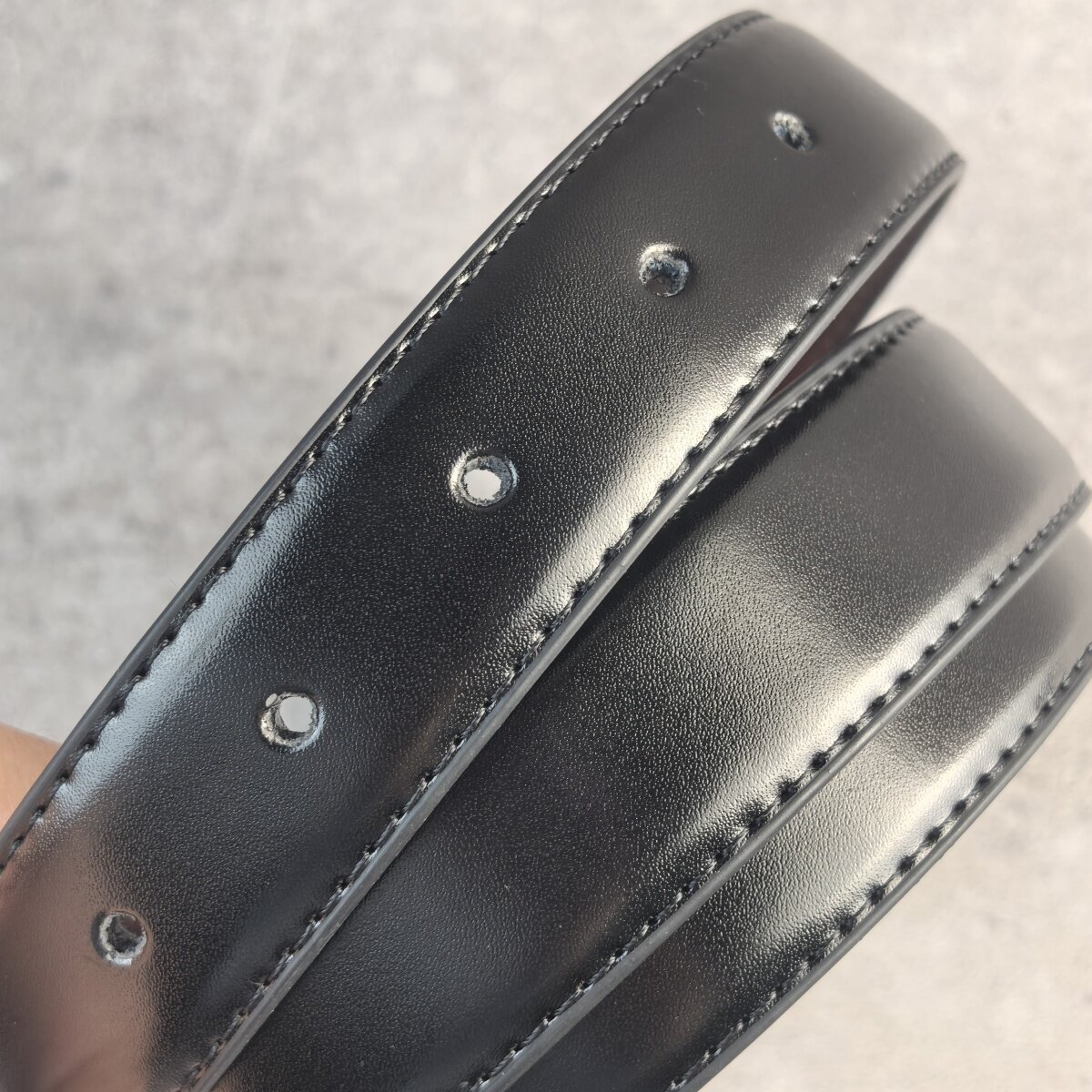 Ceinture sans boucle pour homm - Leather Belt Braided avis et prix