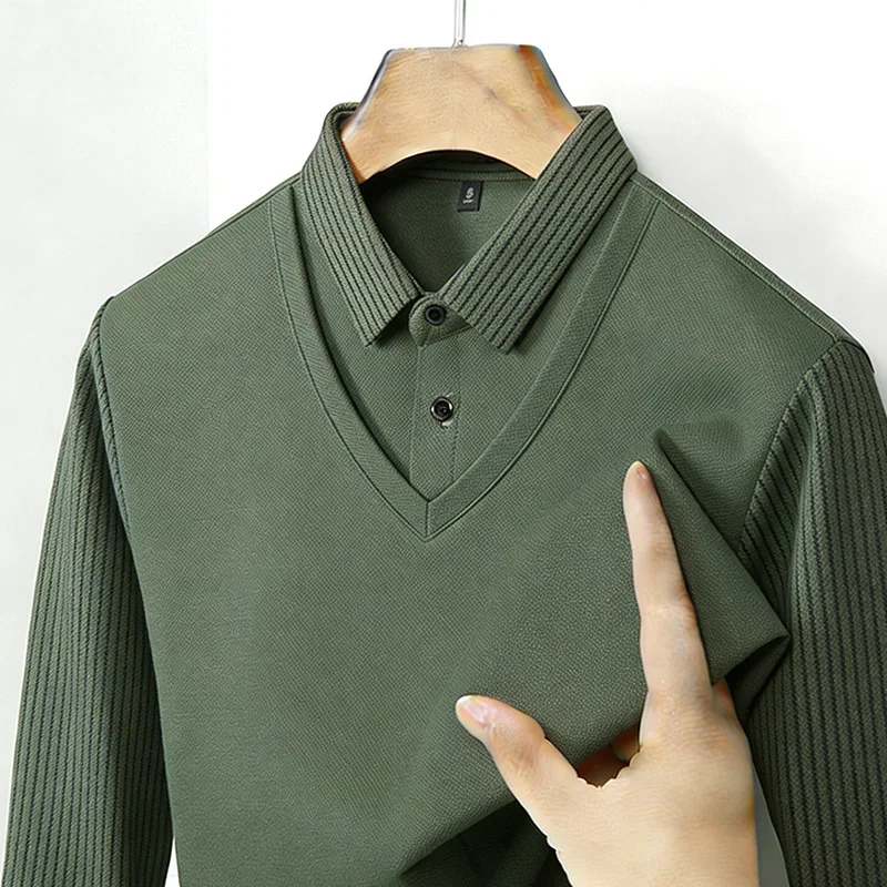 Chemise à col en V à manches l - Quality Men'S Fashion avis et prix