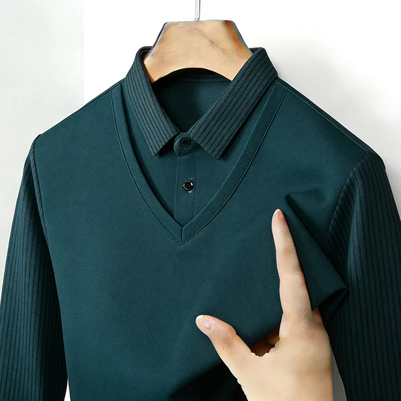Chemise à col en V à manches l - Quality Men'S Fashion avis et prix