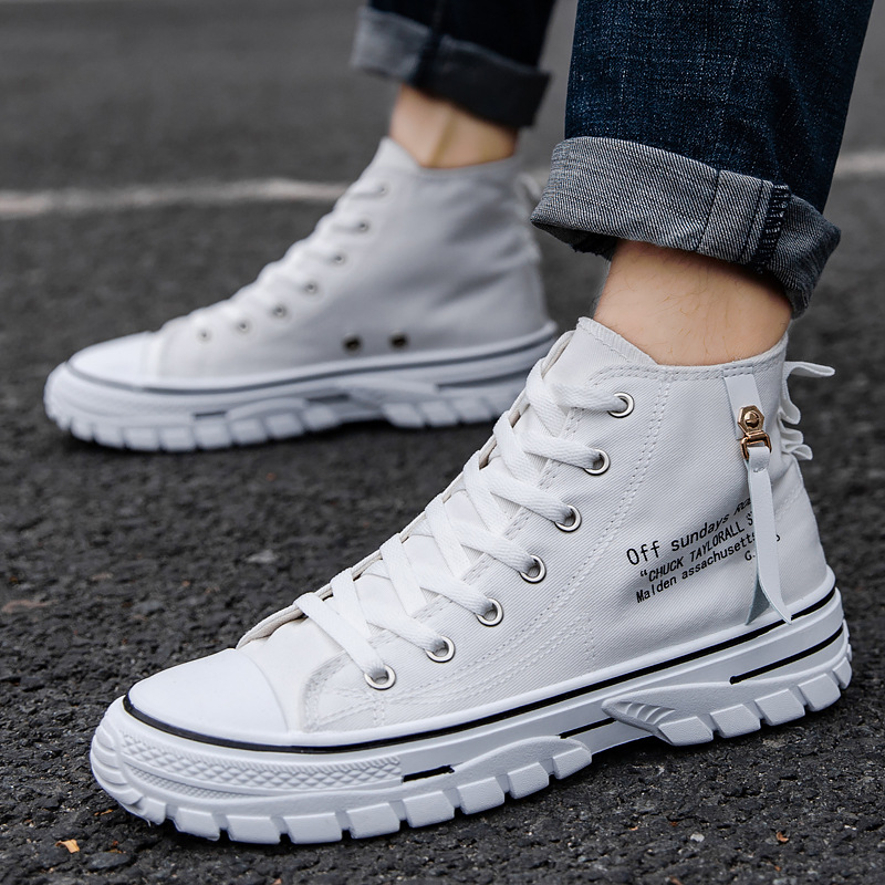 Chaussures montantes en toile  - Mens Fashion Summer 2025 avis et prix