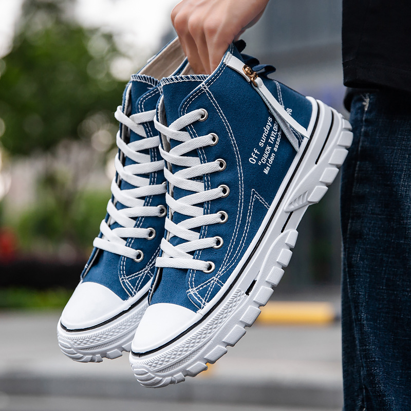 Chaussures montantes en toile  - Mens Fashion Summer 2025 avis et prix