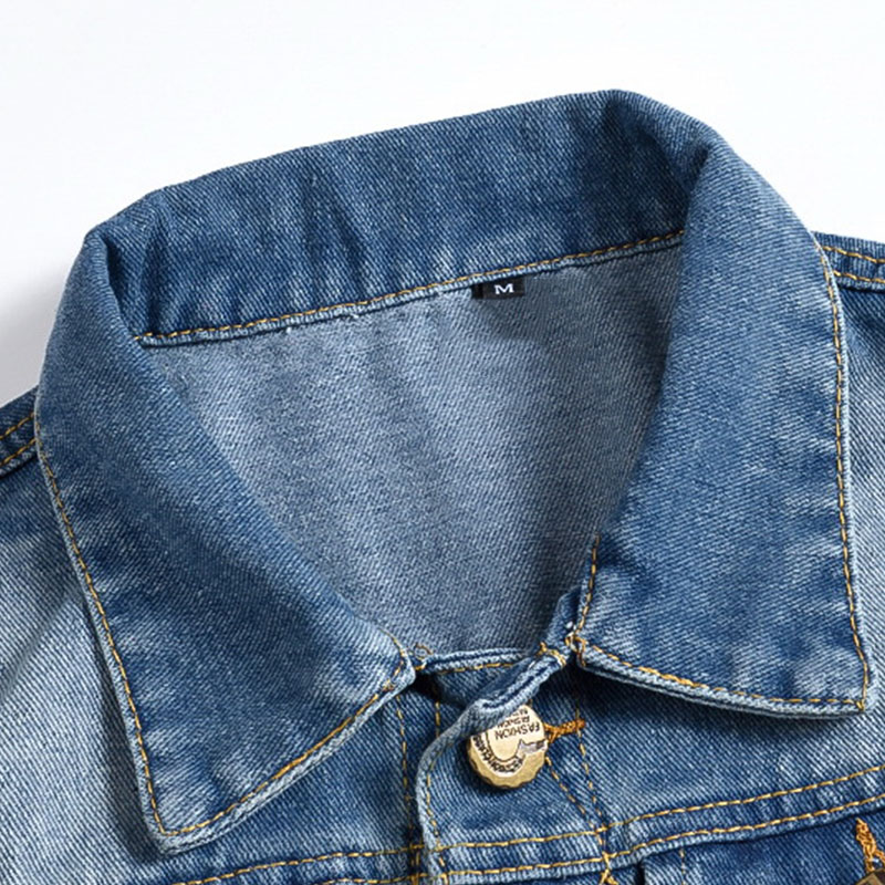 Gilet en jean déchiré sans man - Men'S Fashion Vest With Jeans avis et prix