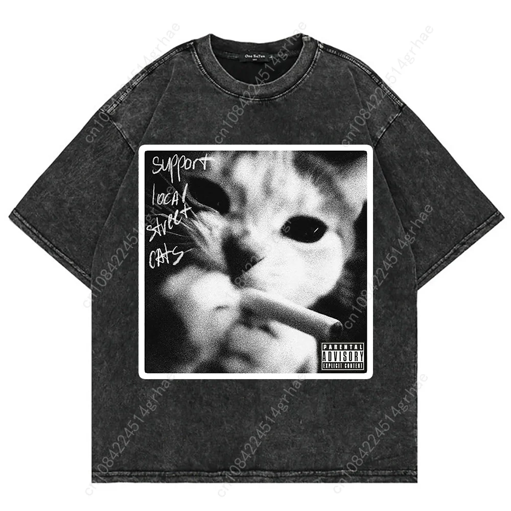 T-shirt 100% Coton Vintage Lav - Men'S Fashion Aesthetics avis et prix