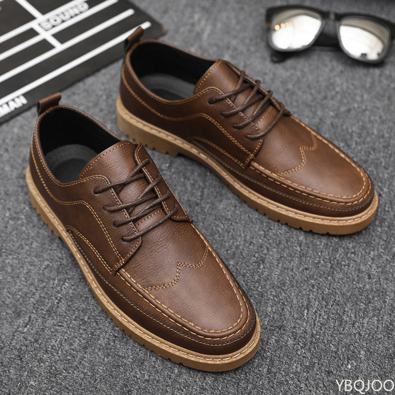 Chaussures en cuir décontracté - Mens Fashion Summer 2025 avis et prix
