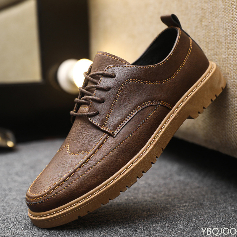 Chaussures en cuir décontracté - Mens Fashion Summer 2025 avis et prix