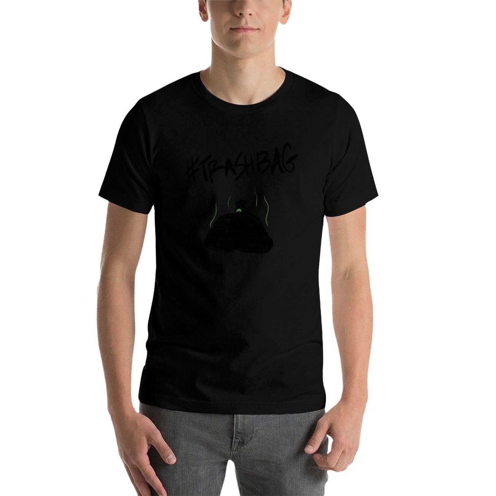 T-shirt à manches courtes déco - Mens Fashion Hashtags avis et prix