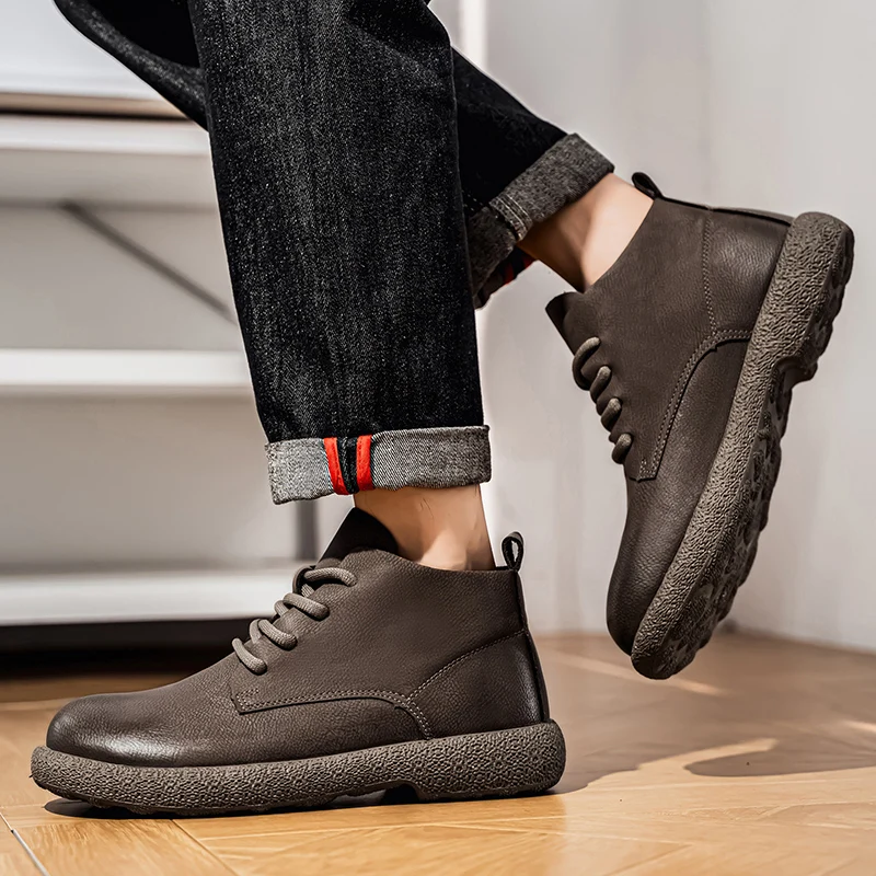 Bottines courtes marron pour h - Men'S Fashion News avis et prix