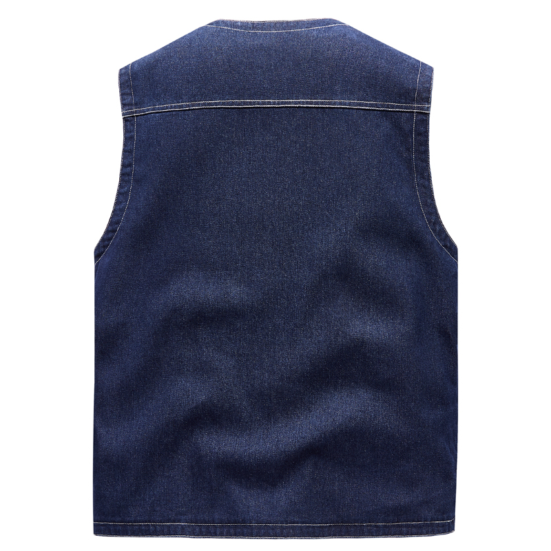 Gilet en jean pour homme, vest - Men'S Fashion Vest With Jeans avis et prix