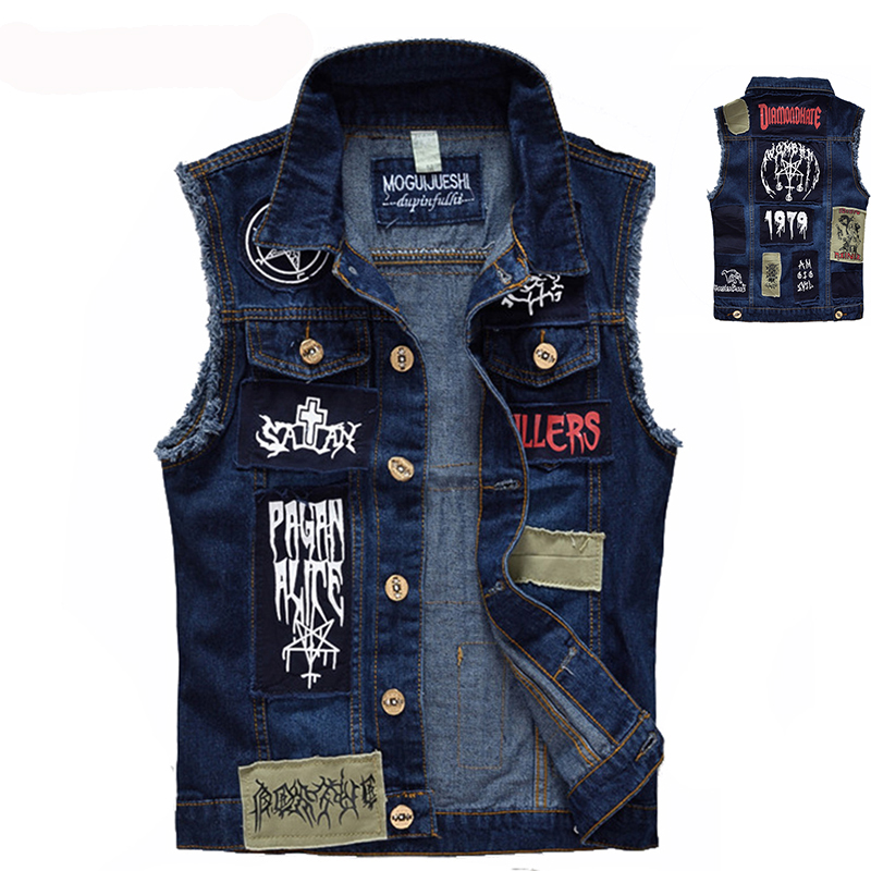 Blouson en Jean Vintage Classi - Men'S Fashion Vest With Jeans avis et prix