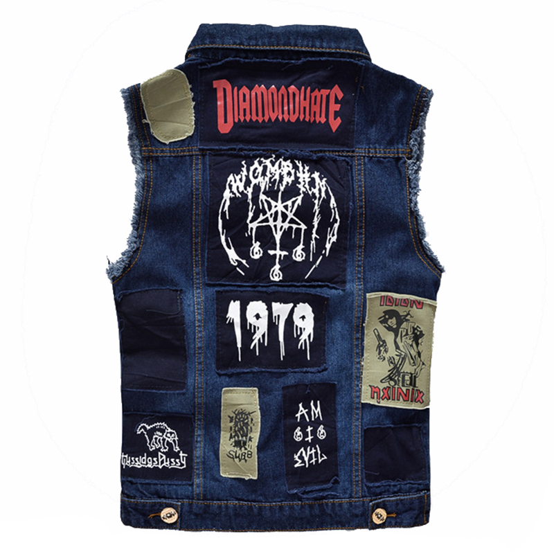 Blouson en Jean Vintage Classi - Men'S Fashion Vest With Jeans avis et prix