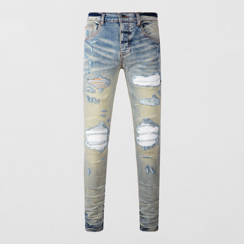 Jean bleu clair pour hommes, e - Jeans Shirt Fashion For Men avis et prix