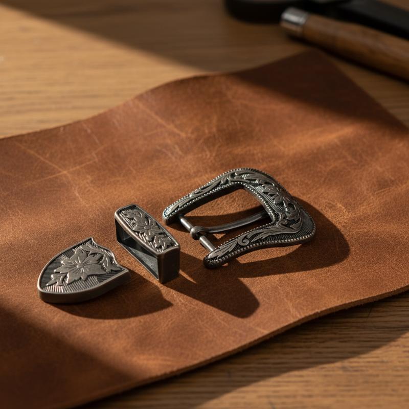 Boucle de ceinture en métal vi - Leather Belt Braided avis et prix