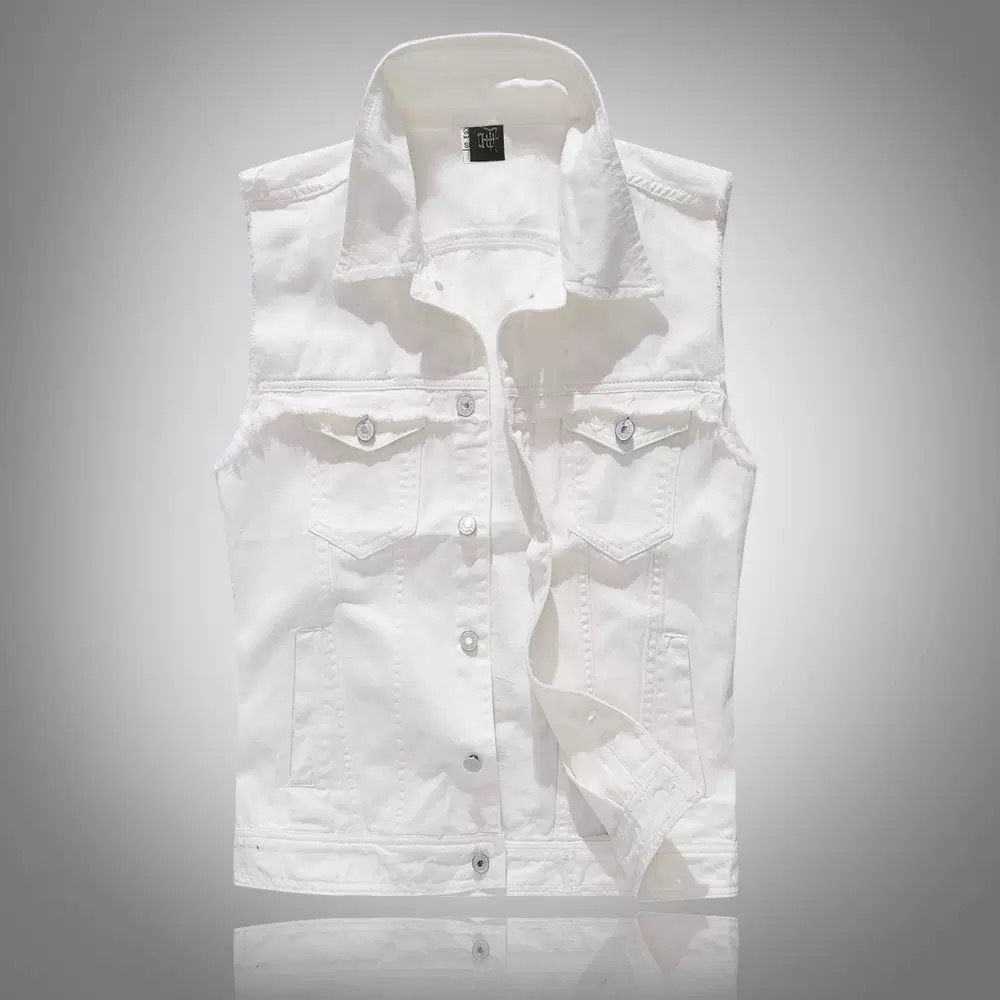 Nouvelle mode - Vestes en jean - Men'S Fashion Vest With Jeans avis et prix