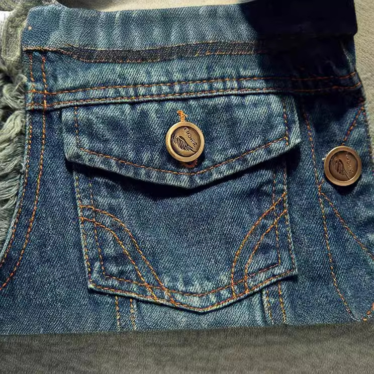 Nouvelle Mode Gilets en Jean D - Men'S Fashion Vest With Jeans avis et prix