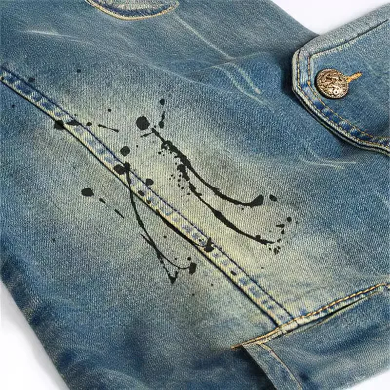 LIBIELIY printemps automne nou - Men'S Fashion Vest With Jeans avis et prix