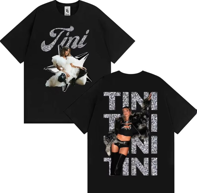 T-shirt Singer Tini Stoessel a - Men'S Fashion Aesthetics avis et prix