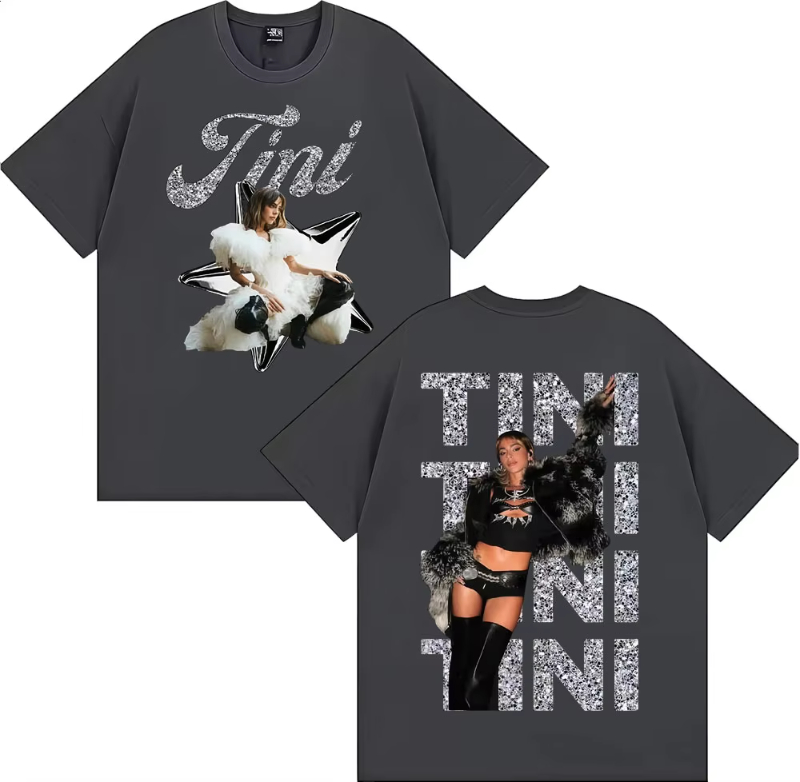 T-shirt Singer Tini Stoessel a - Men'S Fashion Aesthetics avis et prix