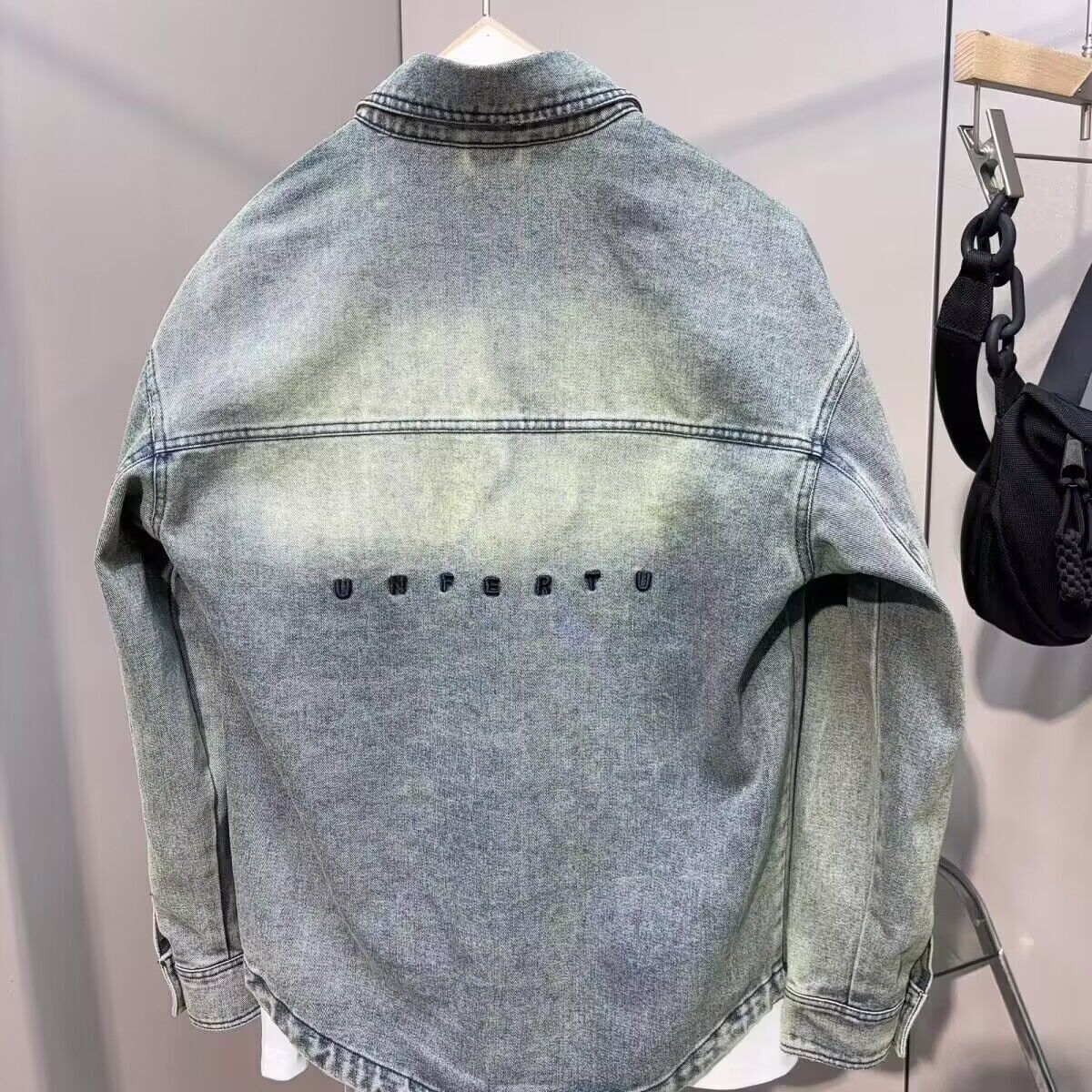 Vintage coupe propre printemps - Jeans Shirt Fashion For Men avis et prix