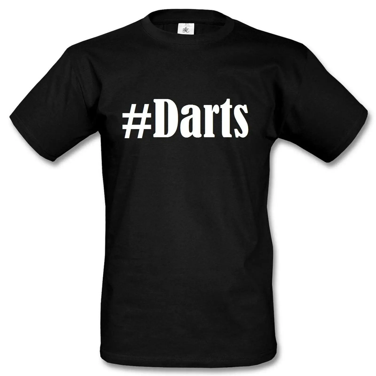 T-shirt Darts Hashtag Raute po - Mens Fashion Hashtags avis et prix
