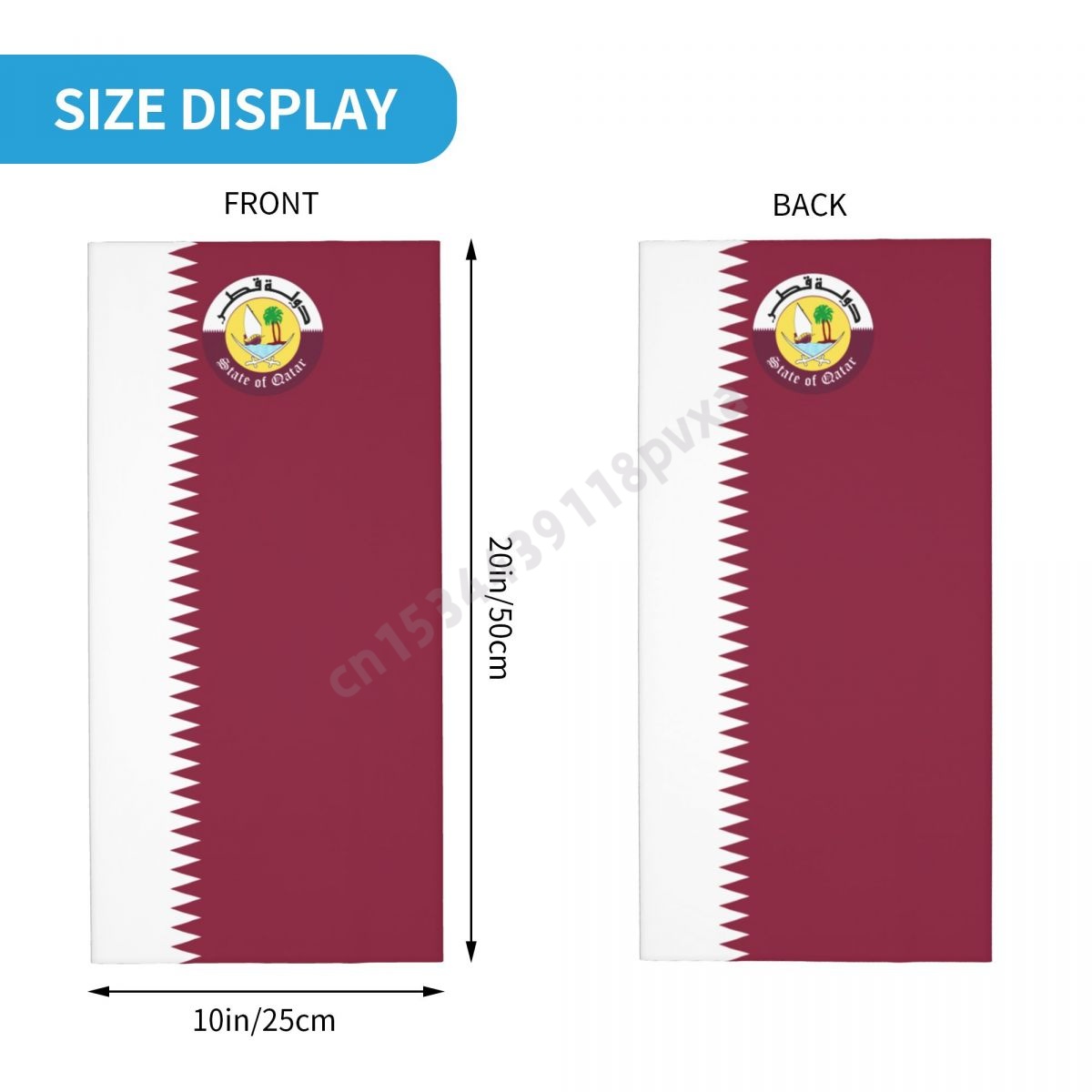 Drapeau du Qatar, foulard nati - Men'S Fashion Qatar avis et prix