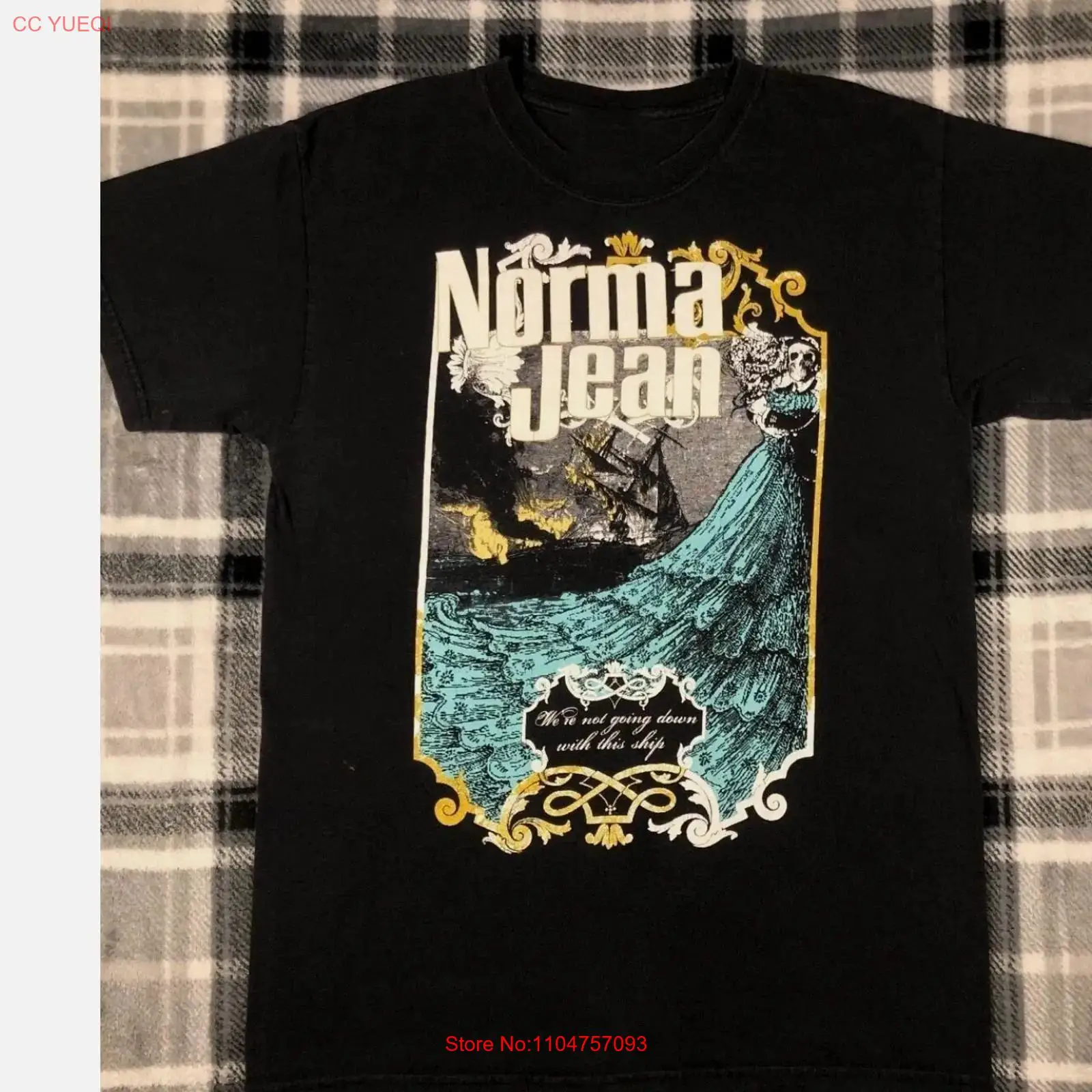 Rare Norma Jean Tour 2005 Band - Jeans Shirt Fashion For Men avis et prix
