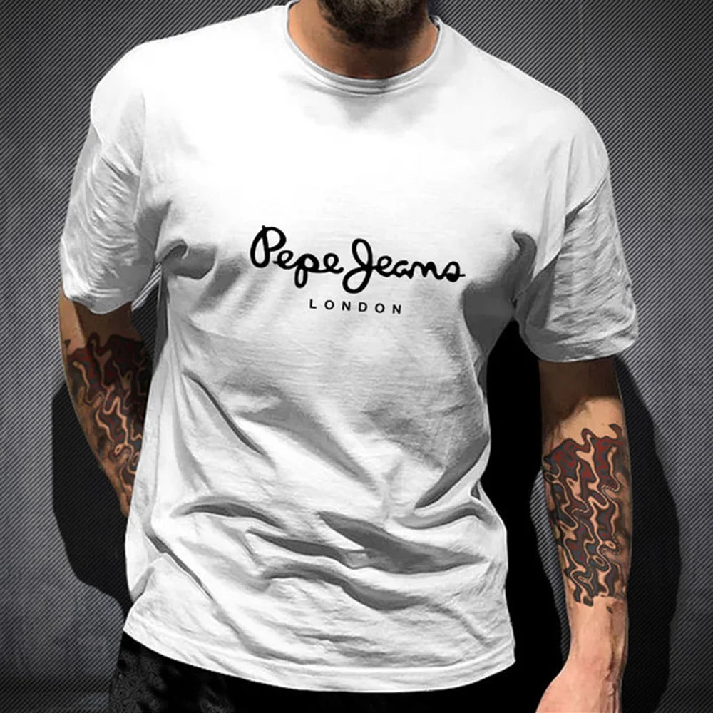 Nouveau T-shirt Pepe Jeans Lon - Jeans Shirt Fashion For Men avis et prix