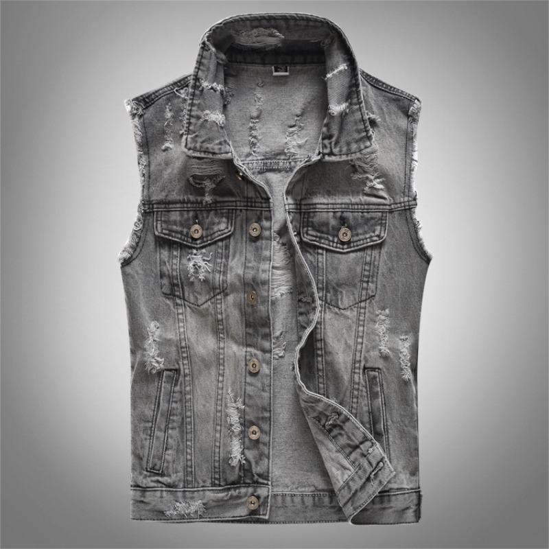 Nouvelle Collection Gilets en  - Men'S Fashion Vest With Jeans avis et prix