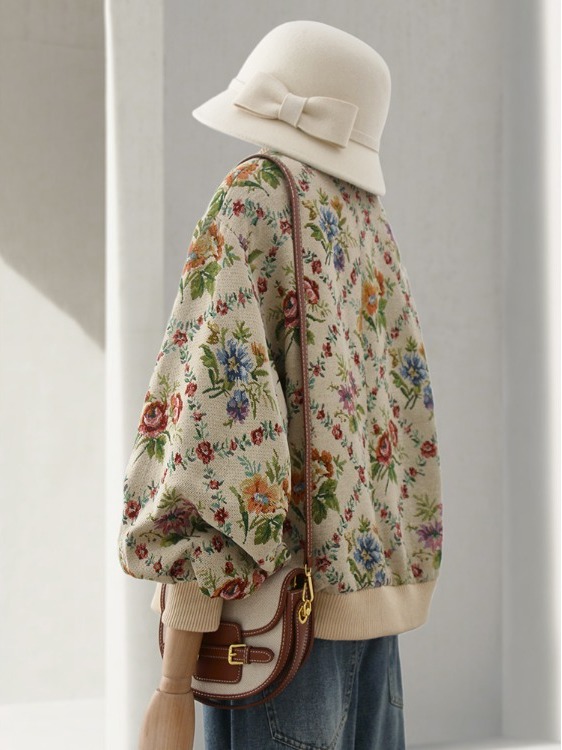 Veste brodée à l'huile de styl - Sherpa Jacket Fleece avis et prix