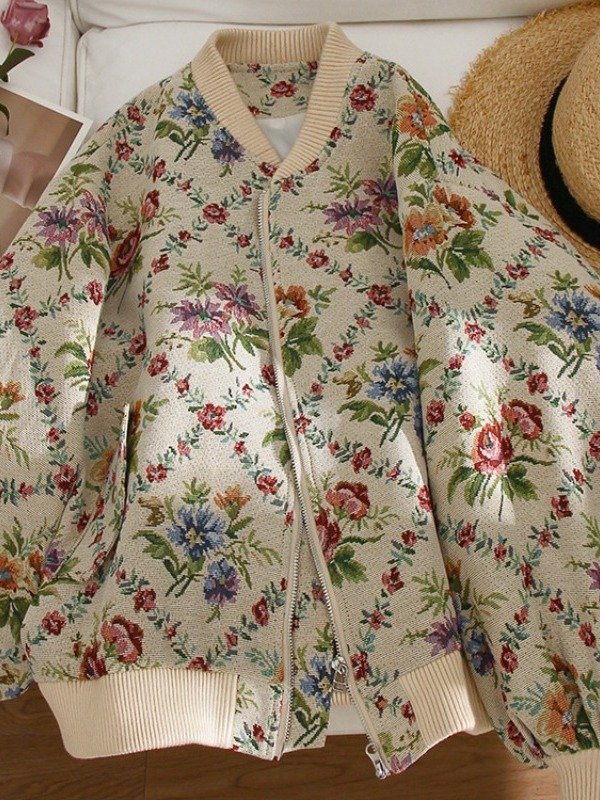 Veste brodée à l'huile de styl - Sherpa Jacket Fleece avis et prix