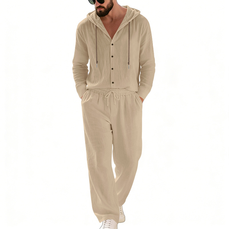 Ensemble deux pièces pour homm - Linen Shirt Summer avis et prix